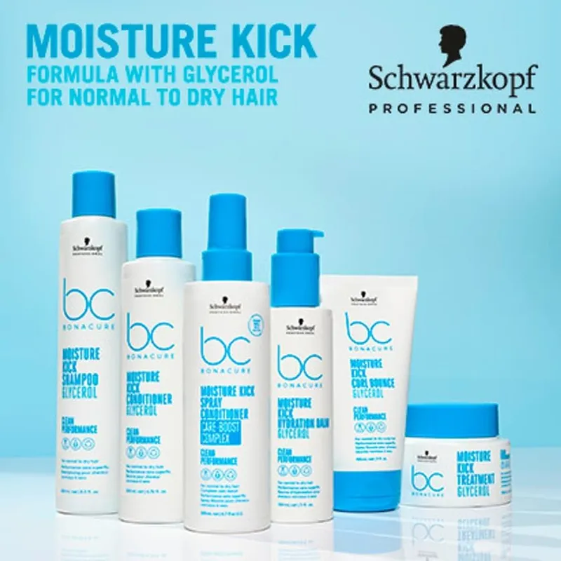 Bild 6 för Schwarzkopf Bonacure Moisture Kick Spray Conditioner 200ml