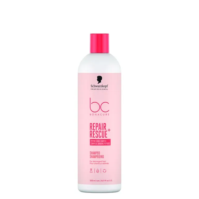 Alternativ bild 0 för Schwarzkopf Bonacure Repair Rescue Shampoo 500ml