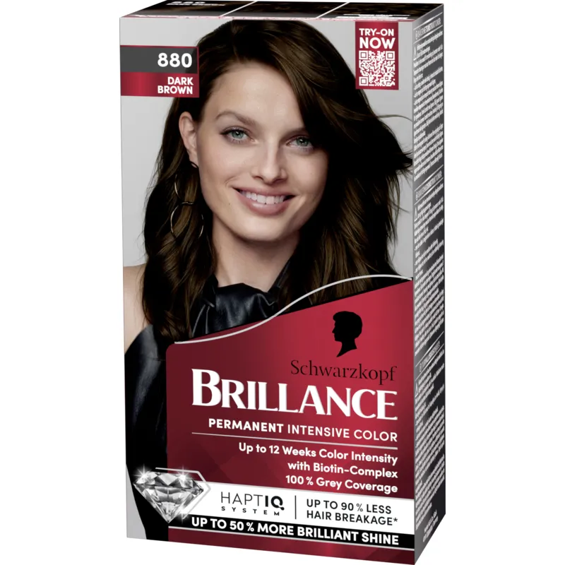 Bild 1 för Schwarzkopf Brillance 880 Dark Brown