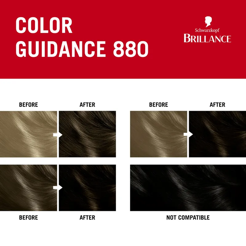 Bild 5 för Schwarzkopf Brillance 880 Dark Brown