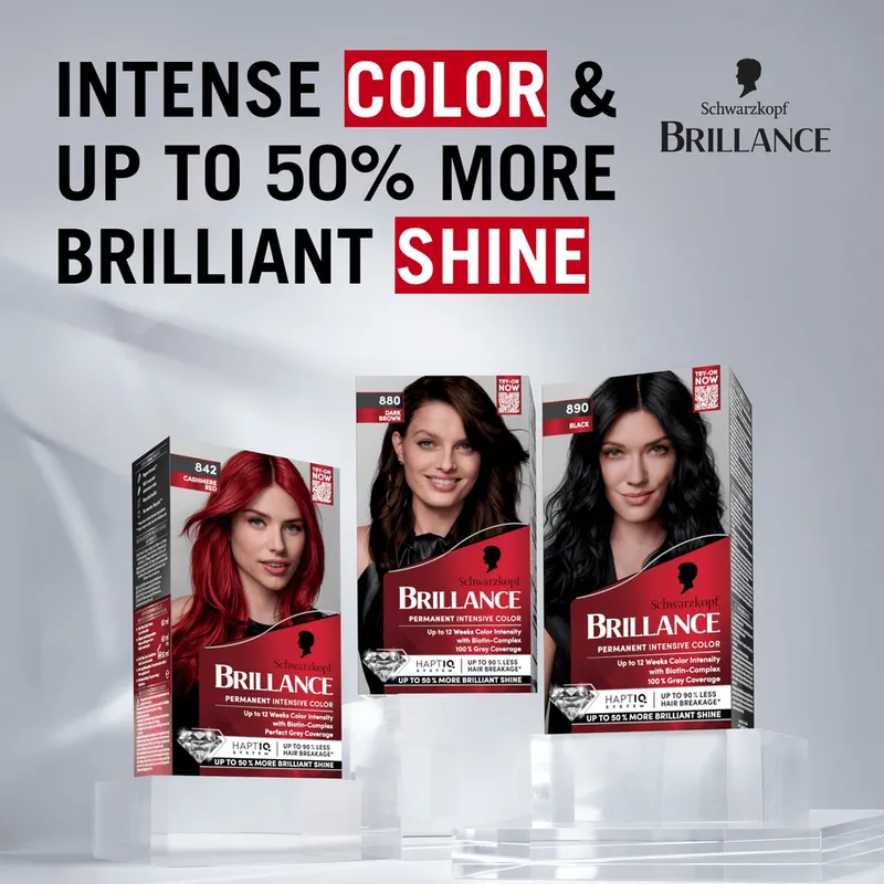 Bild 9 för Schwarzkopf Brillance 880 Dark Brown