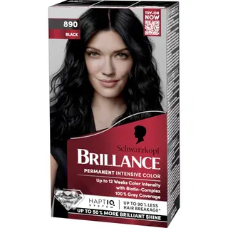 Produktfoto för Schwarzkopf Brillance 890 Black