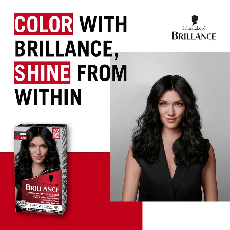 Bild 7 för Schwarzkopf Brillance 890 Black