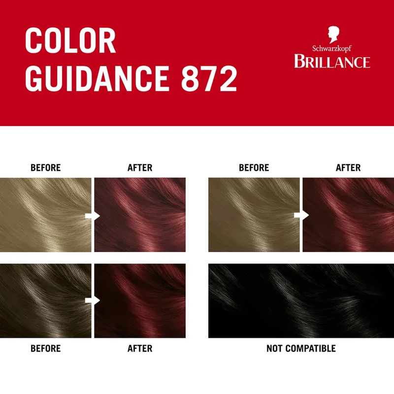 Bild 5 för Schwarzkopf Brillance Intensive Red 872 60 ml