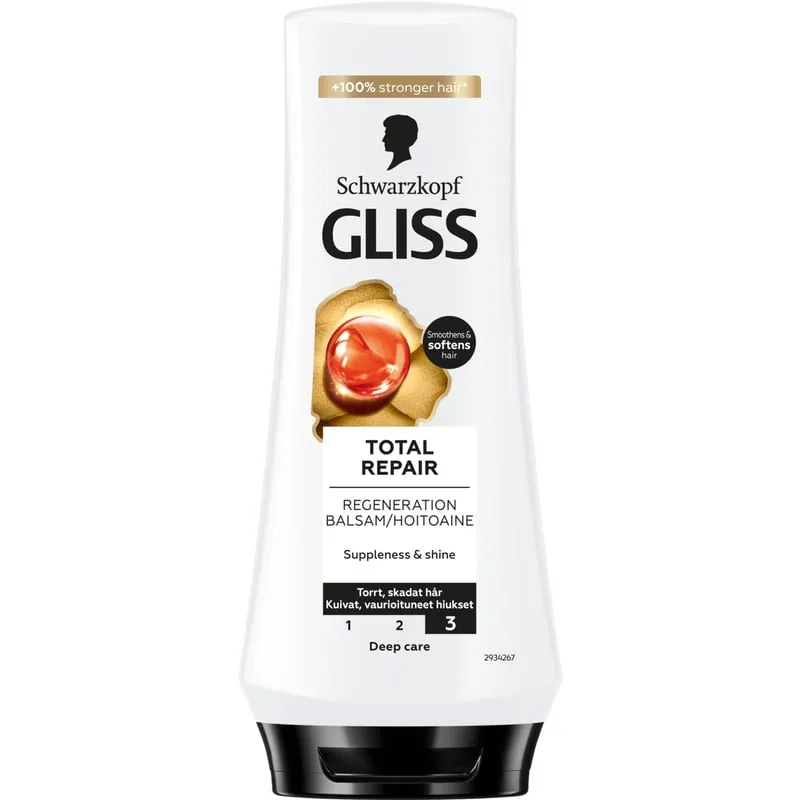 Bild 1 för Schwarzkopf Gliss Regeneration Conditioner Total Repair 200 ml