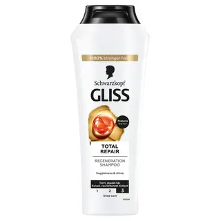 Produktfoto för Schwarzkopf Gliss Regeneration Schampo Total Repair 250 ml