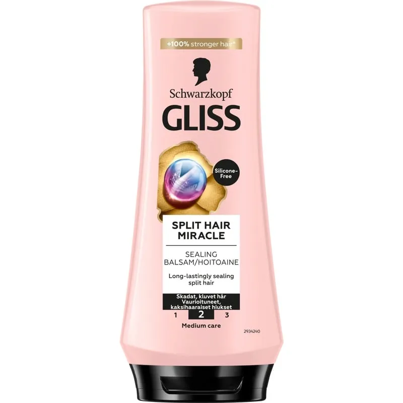 Bild 1 för Schwarzkopf Gliss Sealing Conditioner Split Hair Miracle 200 ml
