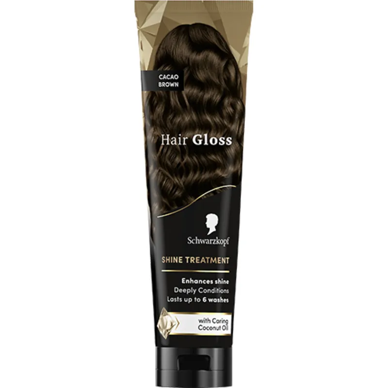 Bild 2 för Schwarzkopf Hair Gloss Cacao Brown 150 ml
