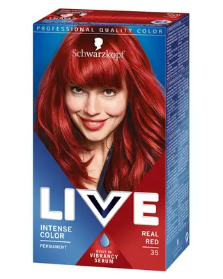 Produktfoto för Schwarzkopf Live 35 Real Red