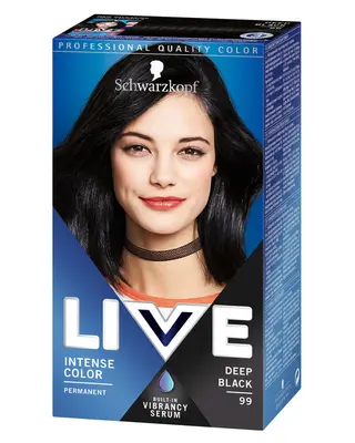 Produktfoto för Schwarzkopf Live 99 Deep Black