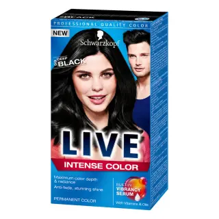 Produktfoto för Schwarzkopf Live 99 Deep Black