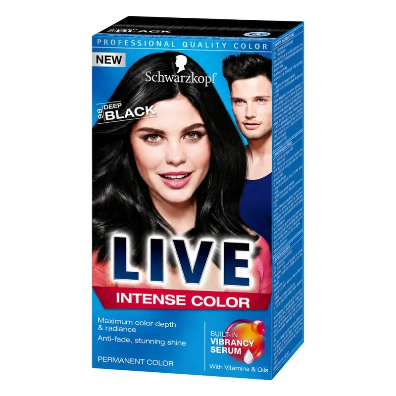 Alternativ bild 0 för Schwarzkopf Live 99 Deep Black