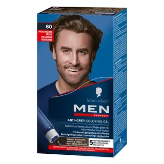 Produktfoto för Schwarzkopf Men Perfect hårfärg 60 M Brown