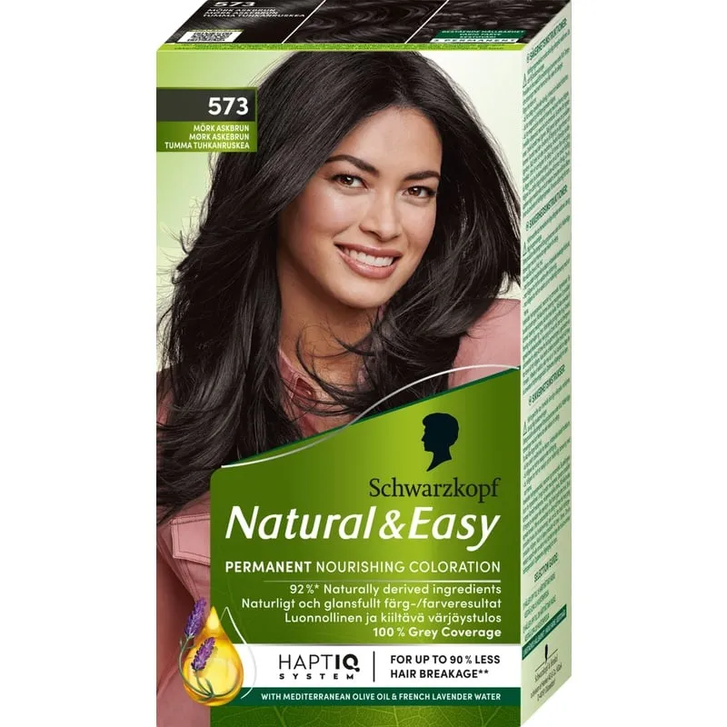 Bild 1 för Schwarzkopf Natural & Easy 573 Mörk Askbrun