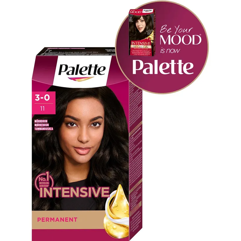 Bild 1 för Schwarzkopf Palette Mood 11 Svartbrun - 115 ml