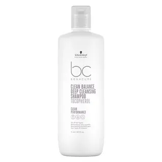 Produktfoto för Schwarzkopf Professional BC Bonacure Clean Balance Deep Cleansing Schampo 1000 ml