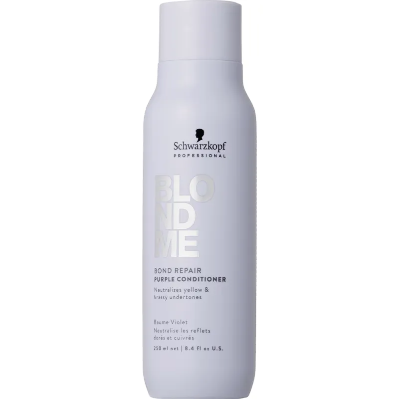 Bild 1 för Schwarzkopf Professional BLONDME Bond Repair Purple Conditioner - 250 ml