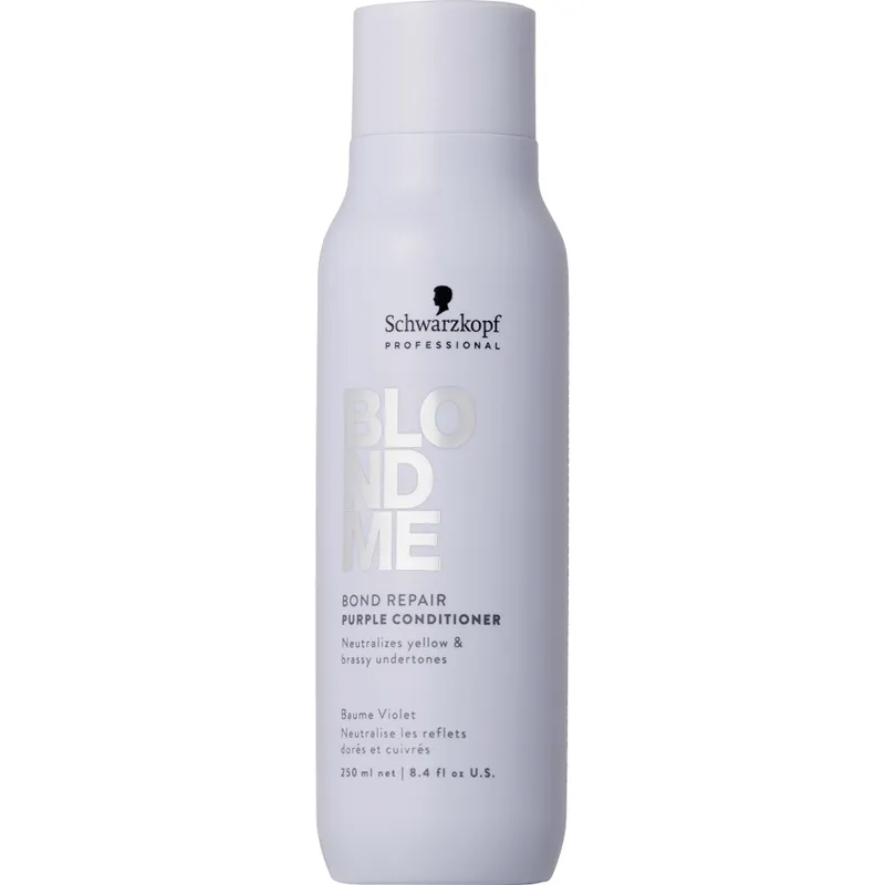 Bild 2 för Schwarzkopf Professional BLONDME Bond Repair Purple Conditioner - 250 ml