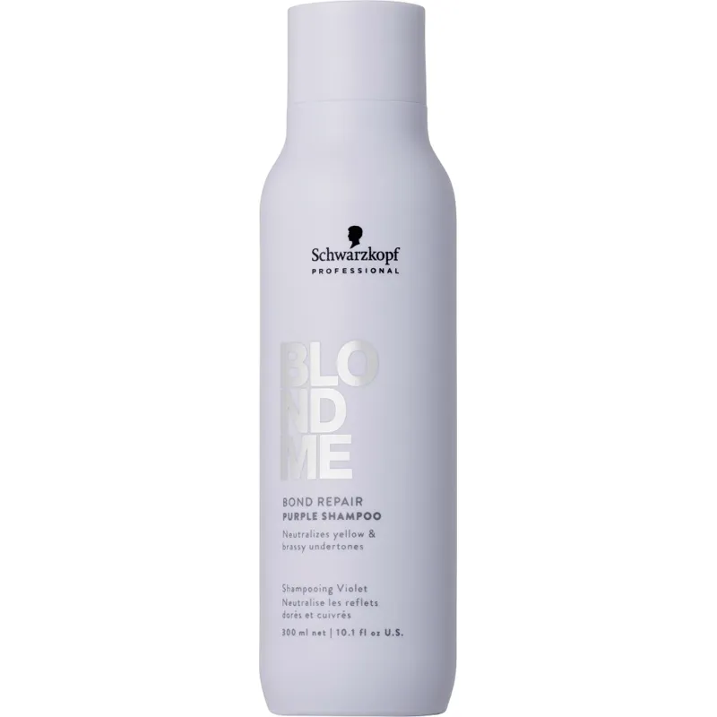 Bild 1 för Schwarzkopf Professional BLONDME Bond Repair Purple Shampoo - 300 ml