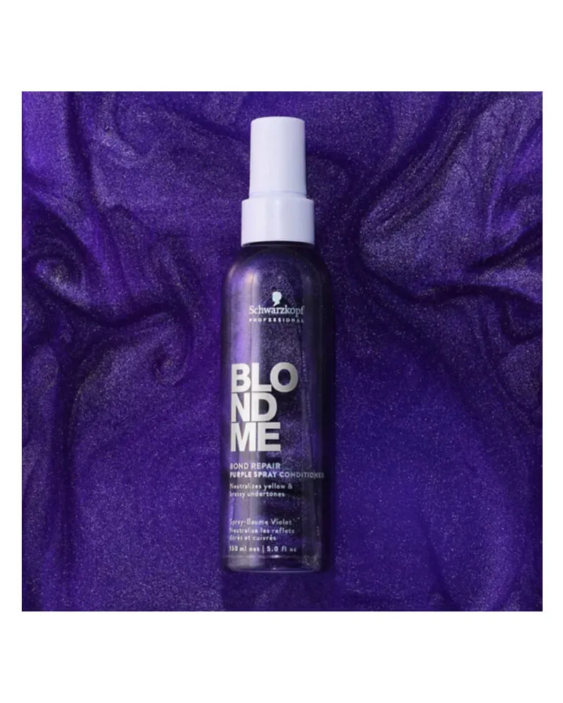 Bild 2 för Schwarzkopf Professional BLONDME Bond Repair Purple Spray Conditioner - 150 ml