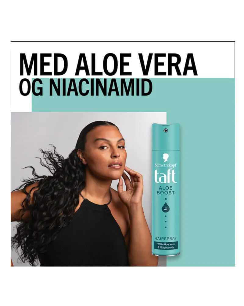 Bild 2 för Schwarzkopf Taft Aloe Boost Hårspray 250 ml