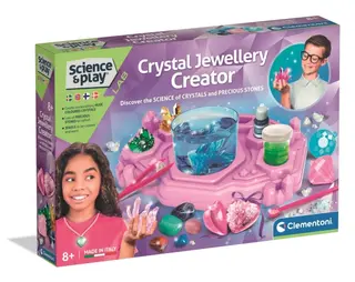 Produktfoto för Science & Play Crystal Jewellry Creator Lab