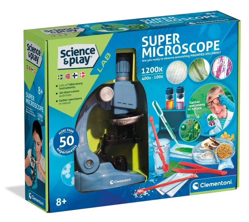 Bild 1 för Science & Play Super Microscope SE/DK/FI/NO