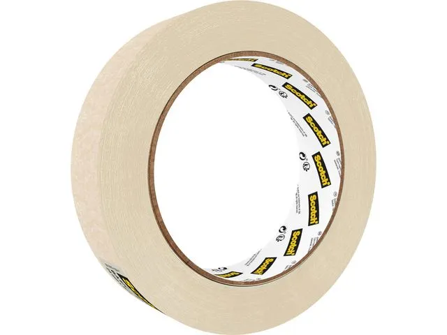 Alternativ bild 0 för Scotch® Maskeringstejp Basic 24mmx50m