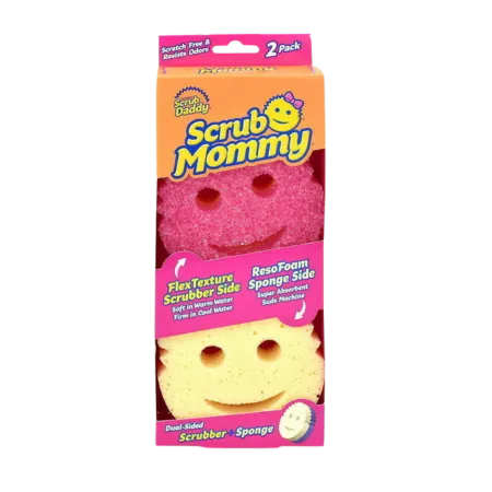 Bild 2 för Scrub Daddy Scrub Mommy Pink Twin