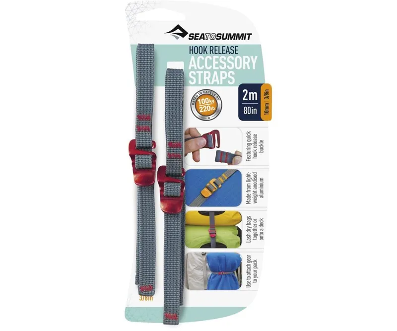 Bild 2 för Sea To Summit 10 mm Hook Release Strap 2,0 m