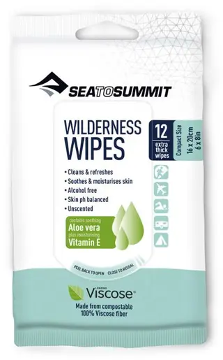 Produktfoto för Sea To Summit Wilderness Wipes Compact