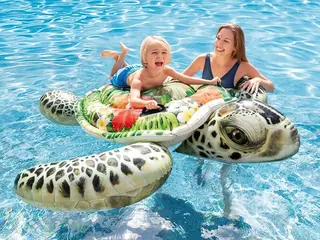 Produktfoto för Sea Turtle Badmadrass - Intex