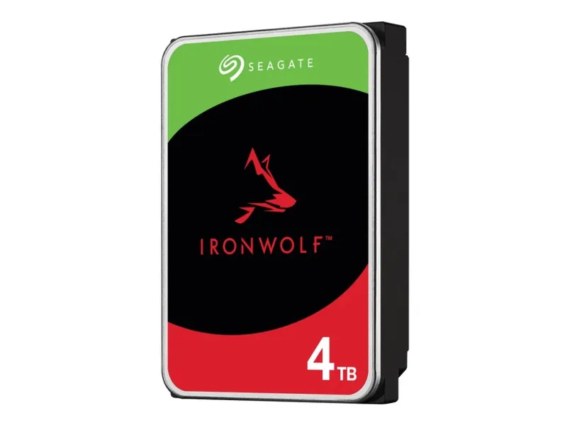 Alternativ bild 0 för Seagate IronWolf ST4000VN006 - Hårddisk - 4 TB - intern - SATA 6Gb/s - 5400 rpm - buffert: 256 MB - med 3 års Seagate Rescue Data Recovery