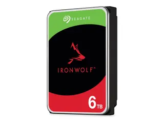 Produktfoto för Seagate IronWolf ST6000VN006 - Hårddisk - 6 TB - internt - med 3 år Seagate Rescue Data Recovery