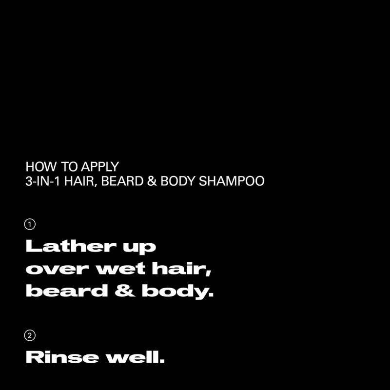 Bild 3 för Sebastian Professional Multitasker for Men 3-in-1 Hair, Beard and