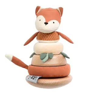 Produktfoto för Sebra gung- och stapelleksak, Sparky fox tail