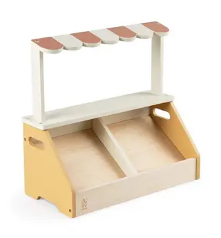 Produktfoto för Sebra - Market Stall - Leksaker - Træ - H33,5 x L35 x B17 cm
