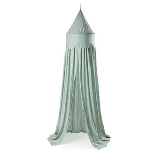 Produktfoto för Sebra - Star Canopy - Sängtak - Dusty Green - H245 x L48,5 x B48,5 / Ø: 48,5