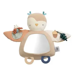 Produktfoto för Sebra - Uglen Blinky - Leksaker - Maple Beige - L12 x W25 x H33 cm