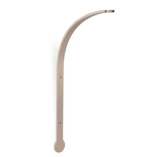 Produktfoto för Sebra vägghållare sänghimmel, jetty beige