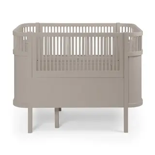 Produktfoto för Sebra växasäng baby & jr, classic jetty beige FSC mix
