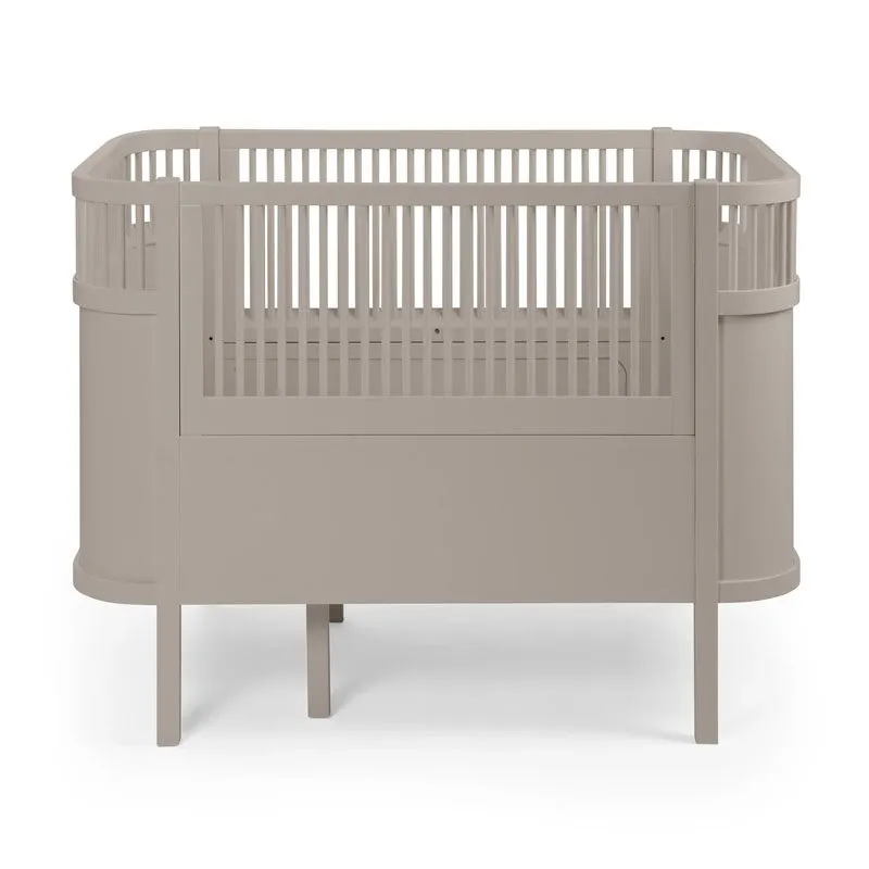 Bild 1 för Sebra växasäng baby & jr, classic jetty beige FSC mix
