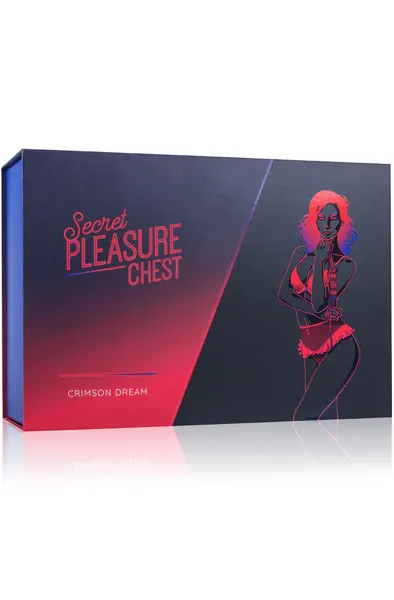 Bild 2 för Secret Pleasure Chest Crimson Dream Bondage paket
