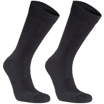 Alternativ bild 0 för Seger Strumpor 2P Basic Wool Sock Svart Strl 35/38