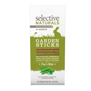Produktfoto för Selective Kanin Garden Sticks 60 g. pk. á 4 STK.