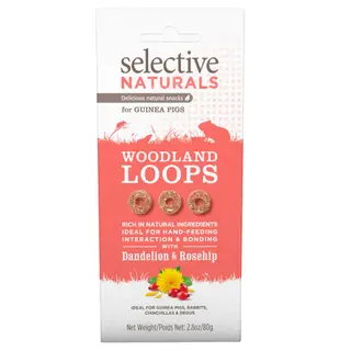 Produktfoto för Selective Marsvin Woodland Loops 80g. pk. á 4 STK.
