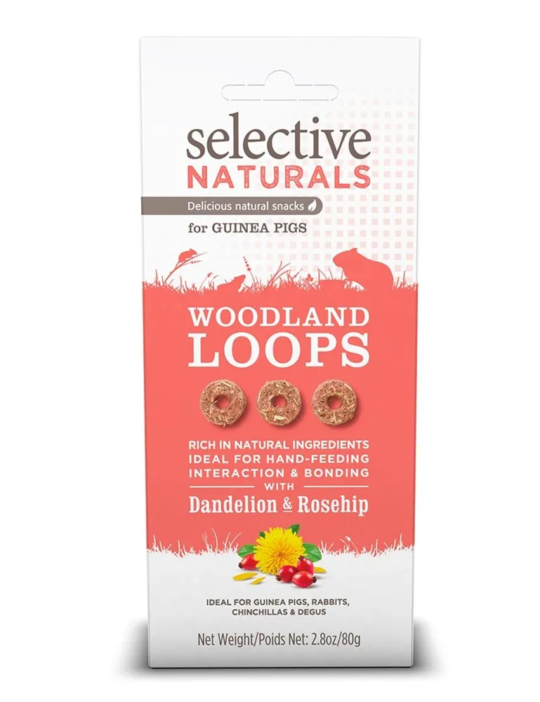 Alternativ bild 0 för Selective Marsvin Woodland Loops 80g. pk. á 4 STK.