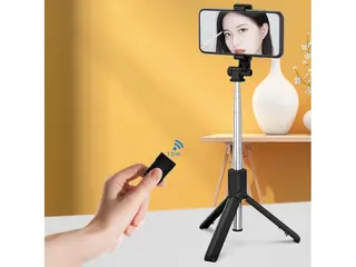Produktfoto för Selfiestick Teleskopstativ 0.7m för Mobil - Svart