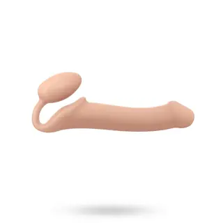Produktfoto för SEMI-REALISTIC BENDABLE STRAP-ON DILDO - Large