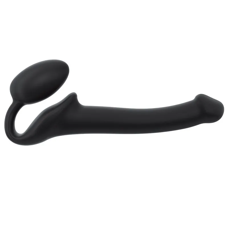 Alternativ bild 0 för SEMI-REALISTIC BENDABLE STRAP-ON DILDO - Small
